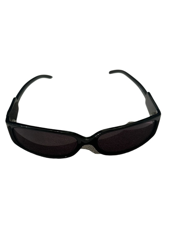 Gianfranco Ferré Black rectangular shape Sunglasses Italy in case